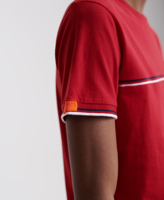 Superdry Organic Cotton Orange Label Rib T-Shirt