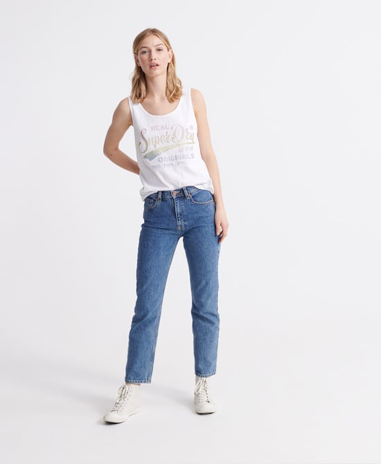 Superdry Real Originals Embossed Classic Vest Top
