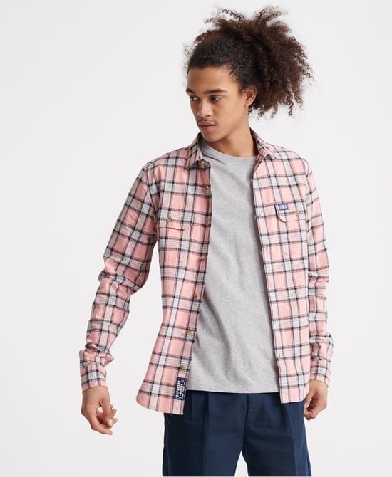Superdry Merchant Milled Lite Long Sleeved Shirt