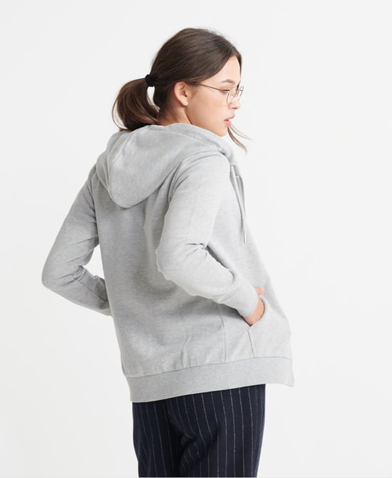 Superdry Orange Label Loopback Zip Hoodie