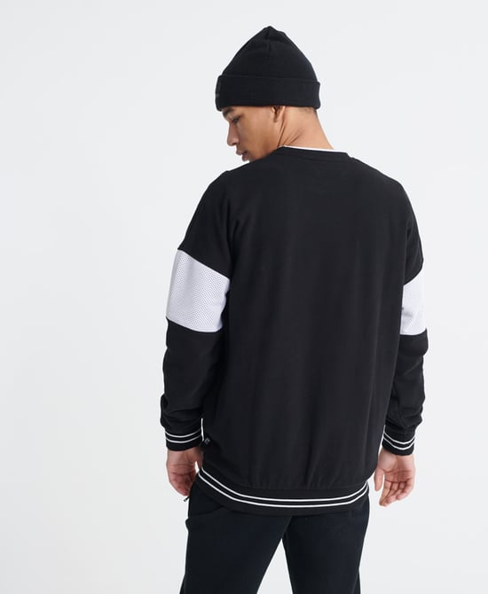 Superdry Future Mascot Airtex Loopback Crew Sweatshirt