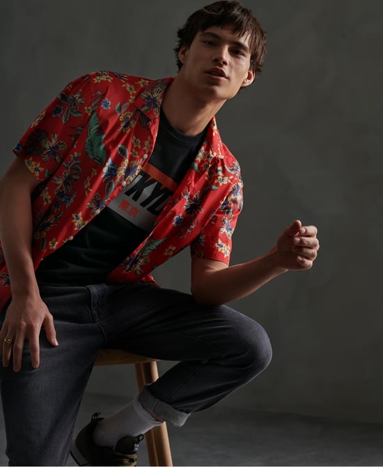 Superdry Hawaiian Box Short Sleeve Shirt