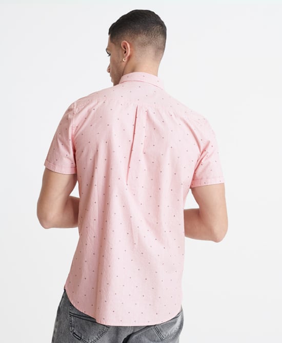 Superdry Classic Shoreditch Print Short Sleeved Shirt
