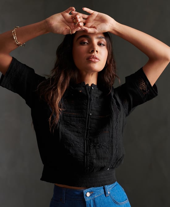 Superdry Ellison Textured Blouse