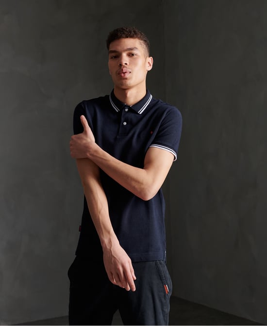 Superdry Organic Cotton Classic Poolside Pique Polo Shirt