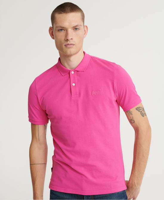 Superdry Organic Cotton Micro Lite Pique Polo Shirt