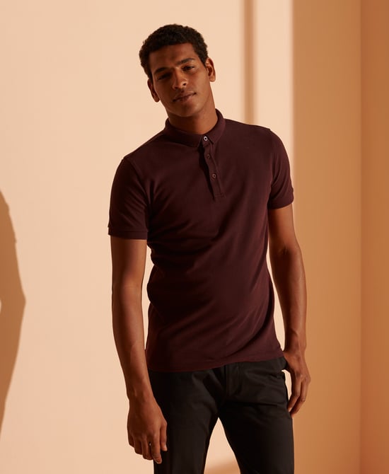 Superdry Organic Cotton City Pique Polo Shirt