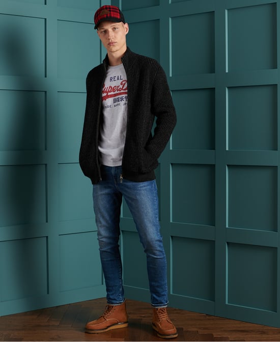 Superdry Downhill Zip Through Cardigan