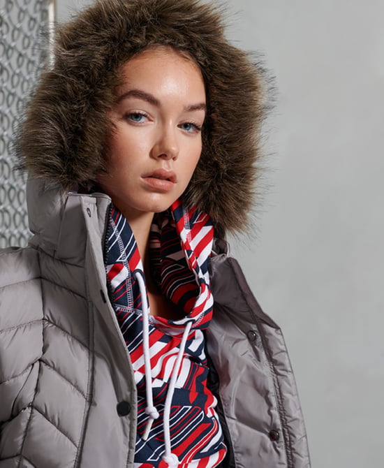 Superdry Luxe Fuji Padded Jacket