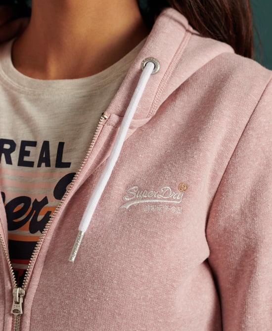 Superdry Orange Label Zip Hoodie