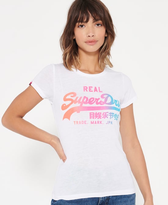 Superdry Vintage logo Burnout T-Shirt