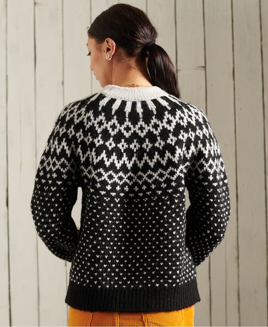 Superdry Chunky Jacquard Crew Jumper