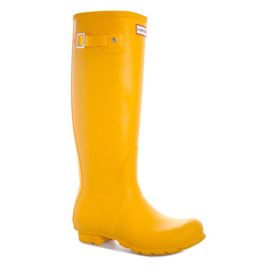 Dames Hunter Original Tall Wellington Laarzen in Geel - Image 2