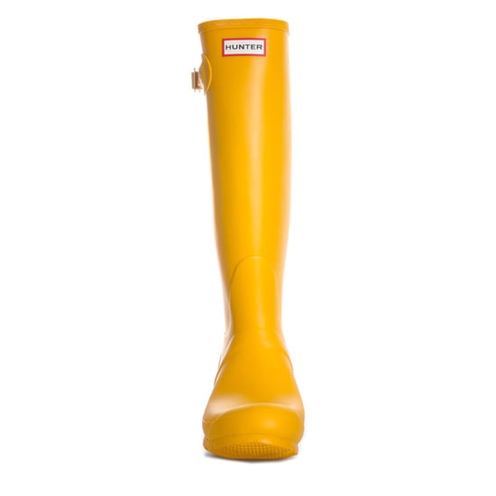 Dames Hunter Original Tall Wellington Laarzen in Geel - Image 5