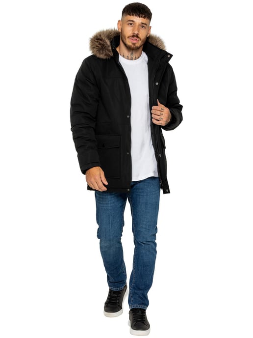 Kruze | Heren Gewatteerde Parka Jas - Image 2