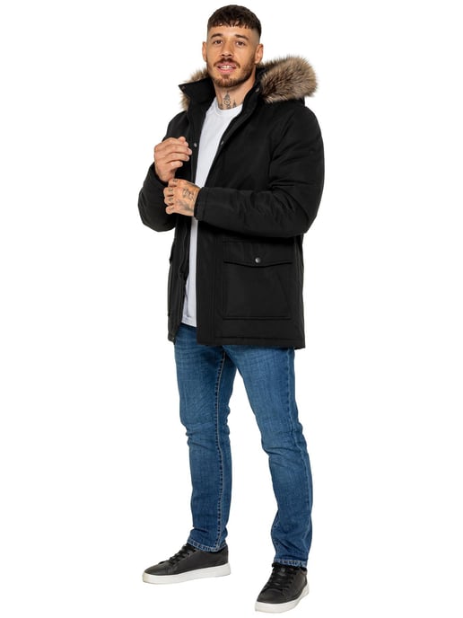 Kruze | Heren Gewatteerde Parka Jas - Image 5