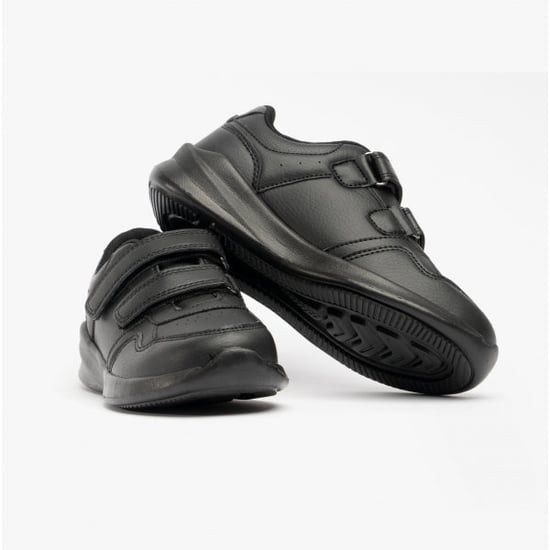 MARLING EASY SNR Unisex Kinderen Leren School schoenen Zwart - Image 1