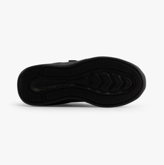 MARLING Unisex Leren School Sneakers Zwart - Image 2