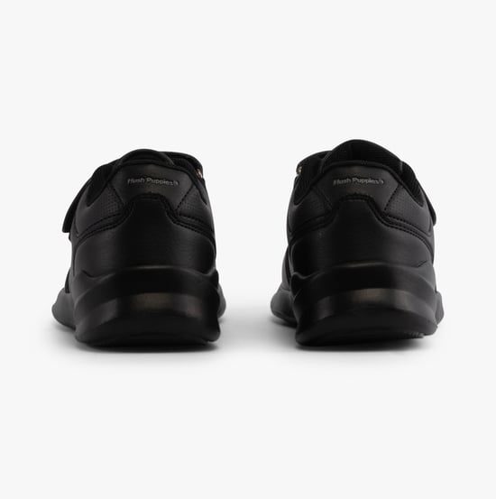 MARLING Unisex Leren School Sneakers Zwart - Image 3