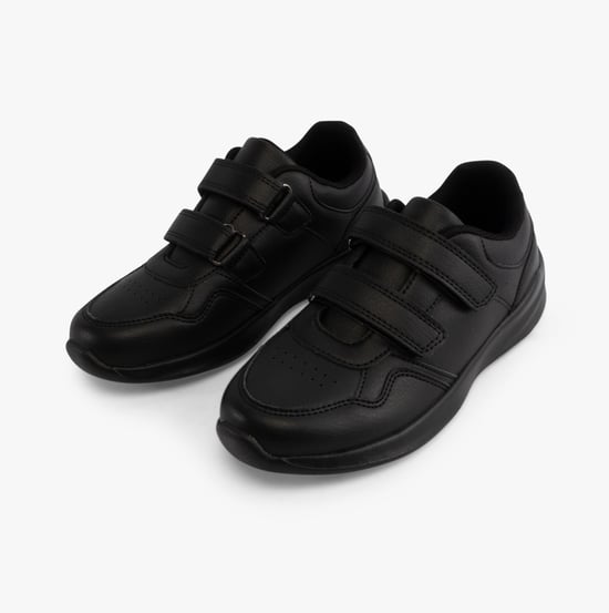 MARLING Unisex Leren School Sneakers Zwart - Image 4