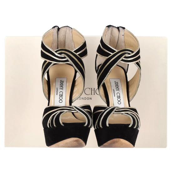 Jimmy Choo Koko Platform Sandalen in Zwart Suède - Image 2