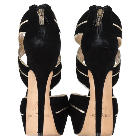Jimmy Choo Koko Platform Sandalen in Zwart Suède - Image 6