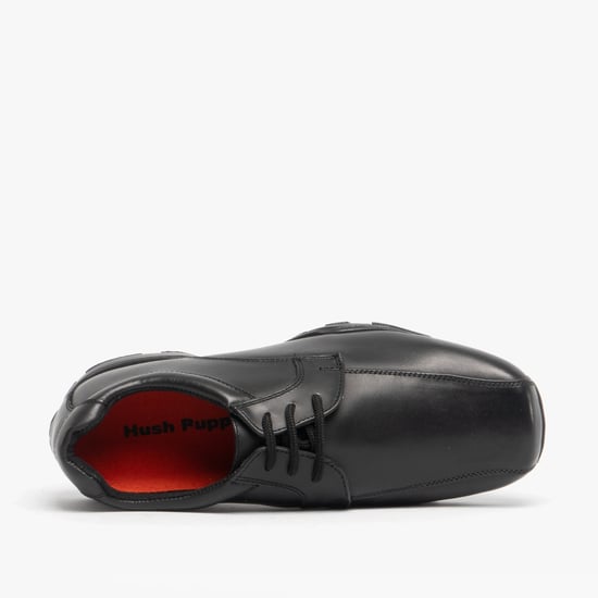 VINCENTE Jongens Leren Derby School schoenen Zwart - Image 4