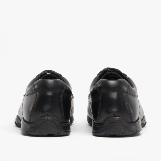 VINCENTE Jongens Leren Derby School schoenen Zwart - Image 5