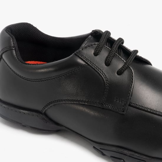 VINCENTE Jongens Leren Derby School schoenen Zwart - Image 6