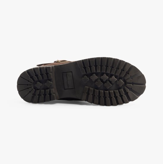 Hush Puppies Wakely Dames Leren Bruine Laarzen - Image 3