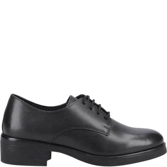 ANASTASIA Meisjes Leren School Schoenen Zwart - Image 1