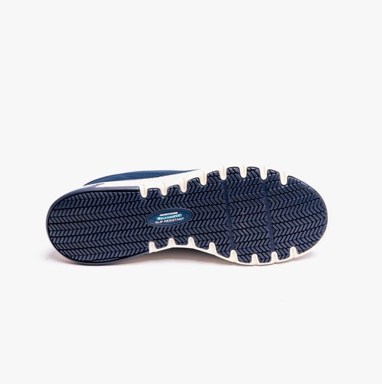 Skechers Workwear Marsing Waiola SR Mesh Dames Navy Sneakers - Image 6