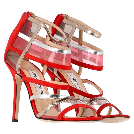 Jimmy Choo Maitai Sandalen in Rode Suede - Image 2