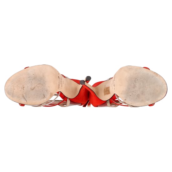 Jimmy Choo Maitai Sandalen in Rode Suede - Image 6