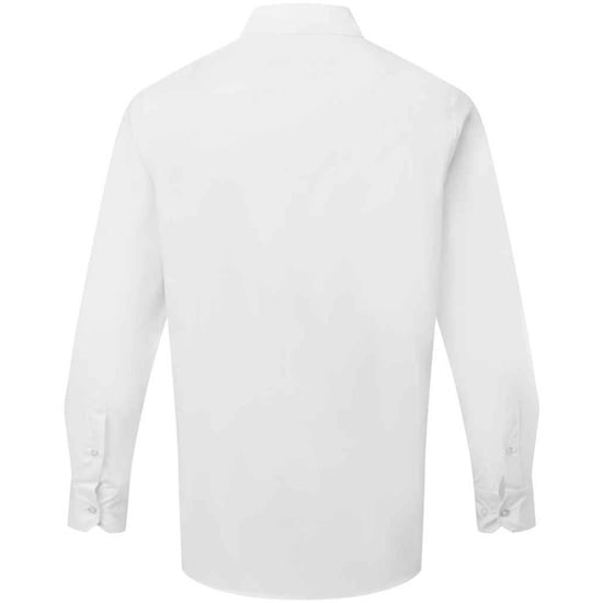 Premier Recyclight poplin overhemd met lange mouwen voor heren (Wit) - Image 2