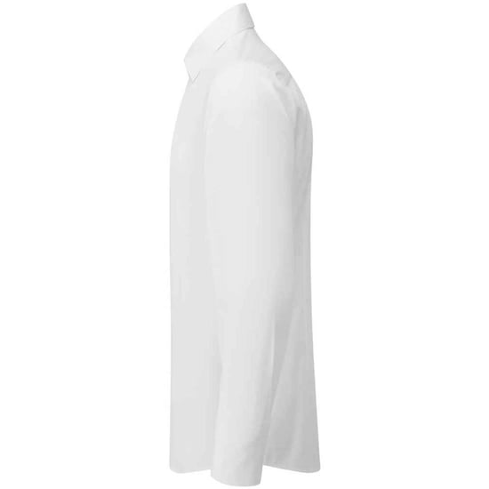 Premier Recyclight poplin overhemd met lange mouwen voor heren (Wit) - Image 3