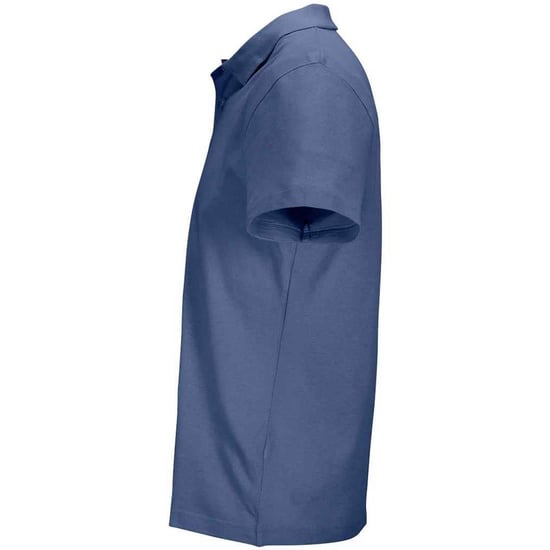 SOLS Pulse piqué poloshirt voor volwassenen, uniseks (Denim) - Image 3