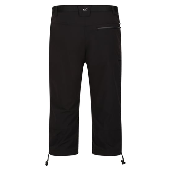 Regatta Heren Xert Stretch III Stretch Active Capri Shorts (Zwart) - Image 2
