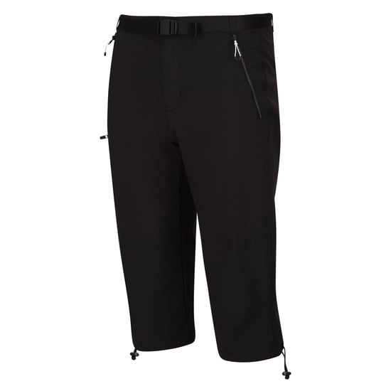 Regatta Heren Xert Stretch III Stretch Active Capri Shorts (Zwart) - Image 3