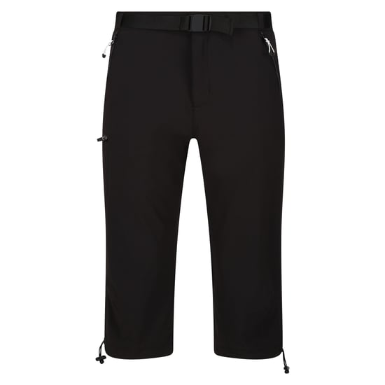 Regatta Heren Xert Stretch III Stretch Active Capri Shorts (Zwart) - Image 1