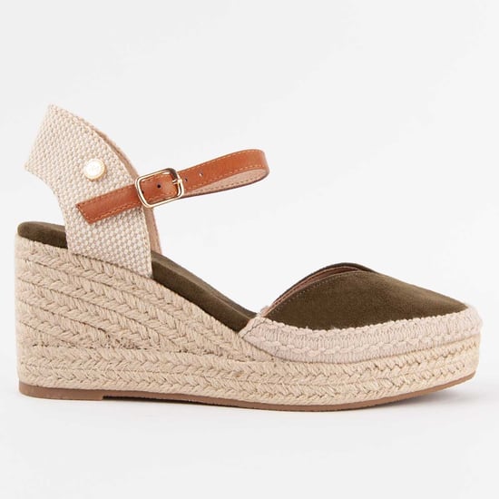 Montevita Espadrilles Met Sleehak Esparteo2 Groen - Image 1