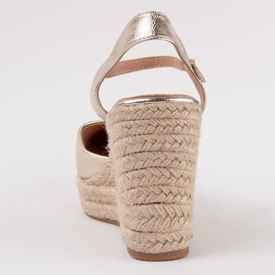 Montevita Espadrilles Met Sleehak Esparteo6 Goud - Image 5