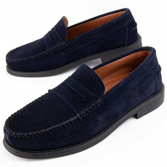 Purapiel Mocassin Moretto4 Blauw - Image 6