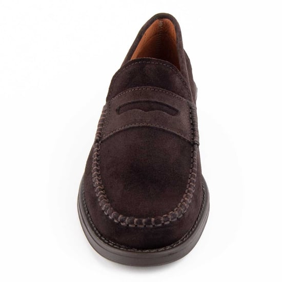 Purapiel Mocassin Moretto4 Bruin - Image 3