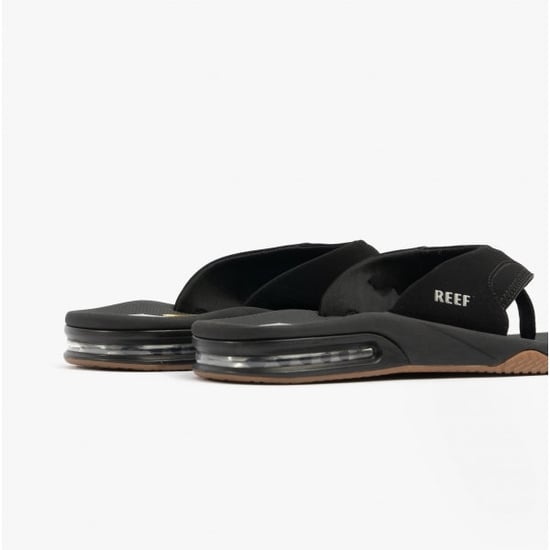 Reef Fanning Flip-Flop Black/Silver - Image 4