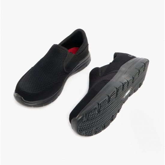 WIDE FIT: FLEX ADVANTAGE - MCALLEN SR Heren Sneakers Zwart - Image 2