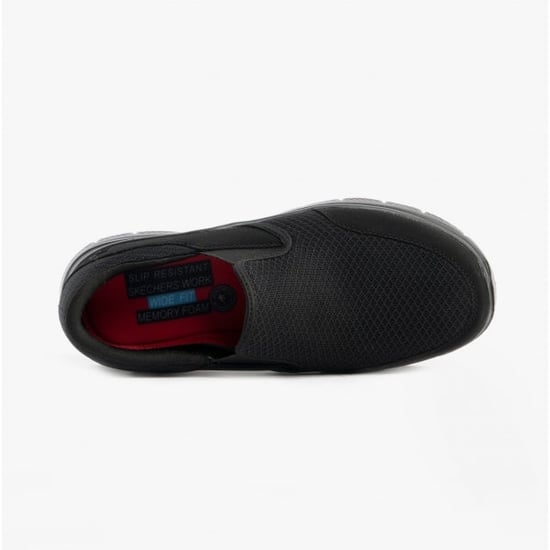 WIDE FIT: FLEX ADVANTAGE - MCALLEN SR Heren Sneakers Zwart - Image 4