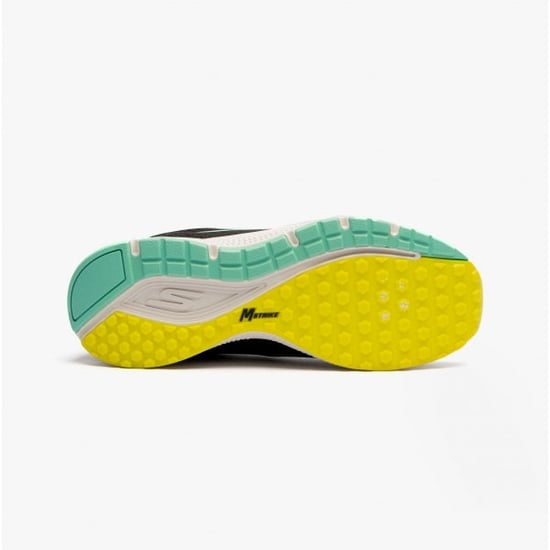 Skechers GO RUN Consistent - Intensify-X Textiel Dames Zwarte/Lime Sneakers - Image 6