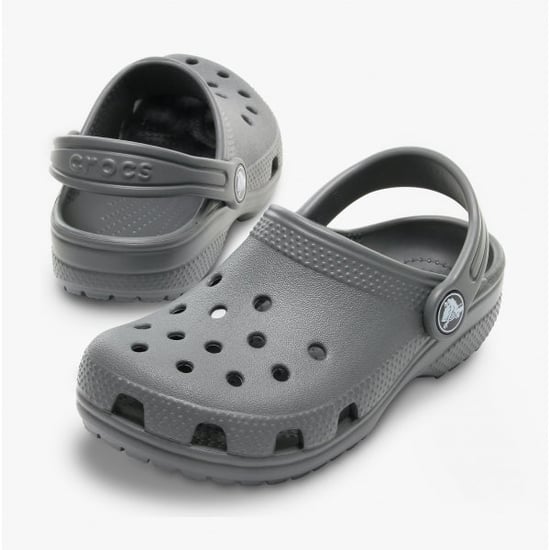 Crocs Toddler Classic Croslite Rubber Leigrijs Loafers - Image 4