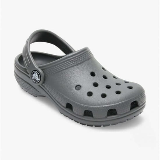 Crocs Kids' Classic Thermoplastische Leigrijze Instappers - Image 5